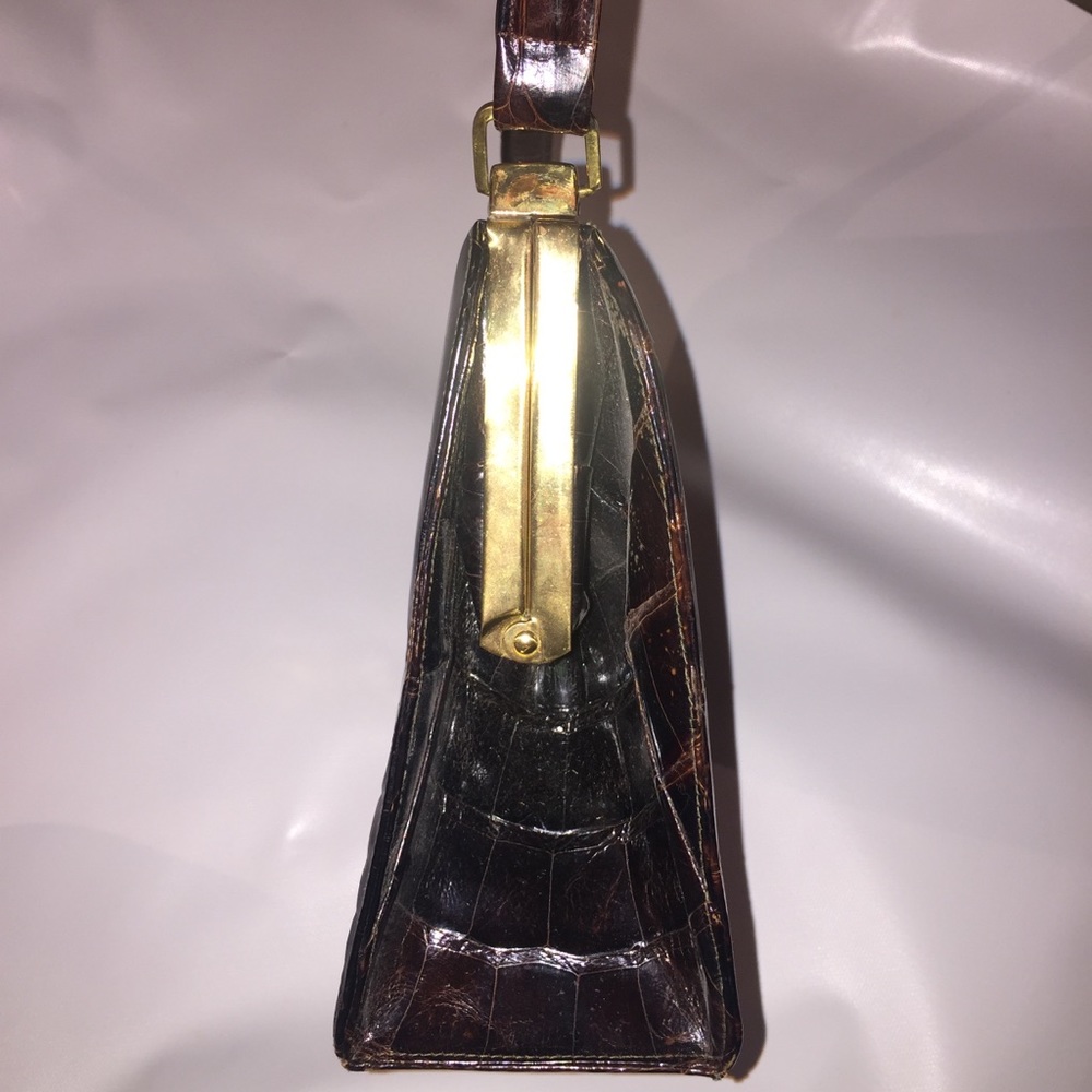Vintage Bellestone authentic GENUINE crocodile bag. - Picture 6 of 8